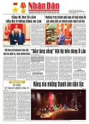 Báo Nhân Dân số 25692: Định hướng phát triển đất nước trong giai đoạn mới