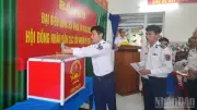 Bầu Cử Diễn Ra Trang Nghiêm Tại Các Đơn Vị Cảnh Sát Biển Và Kiểm Ngư