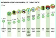 Chỉ số giá tiêu dùng tháng 2 tăng 1,14%: Áp lực lạm phát vẫn hiện hữu