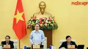 Chủ tịch Quốc hội Trần Thanh Mẫn nhấn mạnh chất lượng công tác lập pháp tại phiên họp