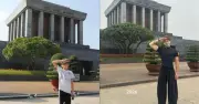 Chàng trai Pháp quay lại Lăng Bác sau 13 năm, cộng đồng mạng Việt tự hào và nhiệt tình chào đón