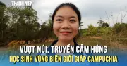 Chương trình 'Ngàn cuốn sách - vạn ước mơ' thắp lửa tri thức cho học sinh vùng biên giới