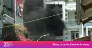 Cháy lớn nhà 4 tầng giữa trung tâm Nha Trang, hai người thoát nạn, tài sản thiêu rụi