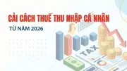 Cải Cách Thuế Thu Nhập Cá Nhân Từ 2026: Những Thay Đổi Quan Trọng