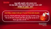 Công tác bỏ phiếu bầu cử trên cả nước đã được hoàn thành tốt đẹp