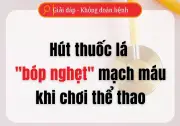 Cảnh báo: Hút thuốc sau khi chơi thể thao làm tăng nguy cơ đột tử