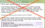 Cảnh báo từ Công an Ninh Bình: Tội phạm mạng lợi dụng Telegram để lừa đảo chiếm đoạt tài sản