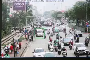CSGT Hà Nội ứng dụng camera AI xử lý vi phạm dừng đỗ ô tô sai quy định