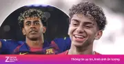 Cầu thủ trẻ gây sốt vì ngoại hình giống hệt ngôi sao Barcelona Lamine Yamal