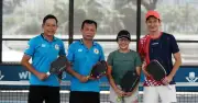 Diễn viên Huy Khánh tham gia giải pickleball đồng hành VCK TNSV 2026 tại Nha Trang