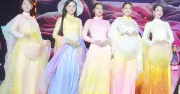 Dàn mỹ nhân rực rỡ khoe sắc tại đêm nghệ thuật Áo dài TP.HCM 2026