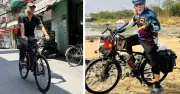 Giá xăng tăng cao, người dân TP.HCM chuyển sang đạp xe đi làm để tiết kiệm