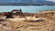 Gia Lai: Phát Hiện Dấu Hiệu Khai Thác Cát Trái Phép Trên Lòng Hồ Thủy Điện Ia Ly