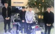 Gia đình tô 373 chân xe trong đêm, cướp tiền người đi đường bị bắt