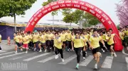 Gần 2.600 người tại An Giang hưởng ứng Ngày Chạy Olympic vì sức khỏe toàn dân năm 2026