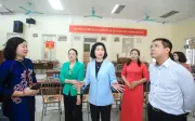 Hà Nội kiểm tra công tác chuẩn bị bầu cử tại xã Ô Diên trước ngày bỏ phiếu