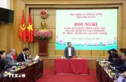 Hà Nội kiểm tra việc triển khai Nghị quyết của Đảng tại cơ sở