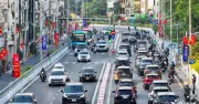 Hà Nội rào chắn đường Âu Cơ - Nghi Tàm hơn 1 năm để thi công cầu Tứ Liên