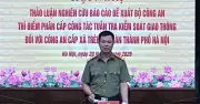 Hà Nội đề xuất thí điểm phân cấp tuần tra giao thông cho công an cấp xã