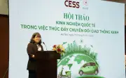 Hội thảo tại Hà Nội chia sẻ kinh nghiệm quốc tế về thúc đẩy chuyển đổi giao thông xanh