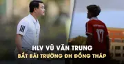 HLV Vũ Văn Trung giải mã đội hình ĐH Đồng Tháp trước giờ bóng lăn