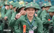 Hàng trăm thanh niên ưu tú Hải Phòng lên đường nhập ngũ thực hiện nghĩa vụ quân sự