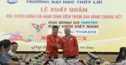 Đội Bóng ĐH Thủy Lợi Xuất Quân Với Mục Tiêu Vô Địch TNSV THACO Cup 2026