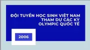 Đội tuyển học sinh Việt Nam sẵn sàng chinh phục Olympic quốc tế 2026