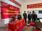 Điện Biên: Cử tri biên giới hăng hái tham gia bầu cử với tỷ lệ cao