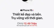 iPhone 16e Giá Sốc Chưa Từng Có: Chỉ 12,49 Triệu Đồng Khi Đăng Ký Gói 5G Viettel