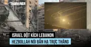 Israel tấn công Lebanon, Hezbollah bắn hạ trực thăng trong căng thẳng leo thang
