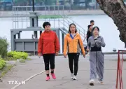 Không khí lạnh lan rộng, nhiệt độ Bắc Bộ xuống thấp nhất từ 15-18 độ C