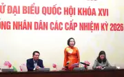 Khoảng 72 triệu cử tri cả nước đã đi bầu cử đại biểu Quốc hội khóa XVI và HĐND các cấp