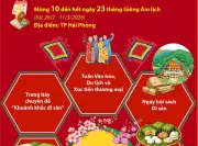 Lễ hội mùa Xuân Côn Sơn-Kiếp Bạc 2026: Tôn vinh di sản, thúc đẩy du lịch quốc tế