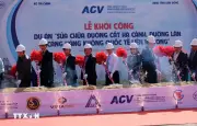 Lâm Đồng khởi công sửa chữa đường cất hạ cánh sân bay Liên Khương