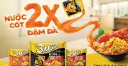 Mì 3 Miền Nâng Tầm Hương Vị Với Gói Nước Cốt 2X Gấp Đôi Đậm Đà