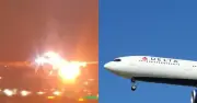 Máy bay bốc cháy khi vừa cất cánh, phi công phải quay đầu hạ cánh khẩn cấp
