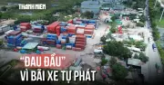 Nan giải xử lý loạt bãi xe tự phát độc chiếm đường vô chủ công
