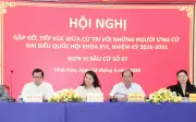 Ứng cử viên Quốc hội An Giang tiếp xúc cử tri, cam kết hành động vì dân