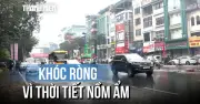 Người dân Hà Nội vật lộn với thời tiết nồm ẩm khó chịu sau Tết