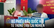 Ngày bầu cử đặc biệt của cử tri tại Cơ sở cai nghiện số 1 TP.HCM