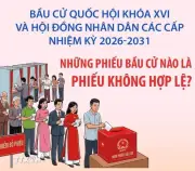 Ngày bầu cử Quốc hội khóa XVI và HĐND các cấp 2026-2031 được ấn định vào 15/3/2026