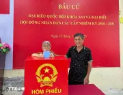 Những Khoảnh Khắc Đẹp Trong Ngày Bầu Cử Tại Cần Thơ