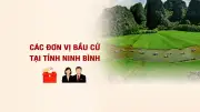 Ninh Bình công bố danh sách các đơn vị bầu cử đại biểu Quốc hội khóa mới