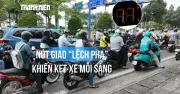 Nút giao Mai Chí Thọ - Trần Não ùn ứ do đèn tín hiệu chưa linh hoạt