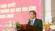 PGS.TS Bùi Anh Tuấn Nhận Chức Hiệu Trưởng Trường Đại Học Hòa Bình