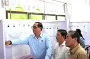 Phó Chủ tịch Quốc hội kiểm tra công tác chuẩn bị bầu cử tại An Giang