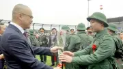 Phú Thọ tiễn tân binh lên đường nhập ngũ với không khí trang trọng và phấn khởi