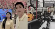 Phòng Gym Xịn Xò Trong Biệt Thự Của Văn Hậu - Hải My: Chồng Tập Chăm, Vợ Vẫn Lười