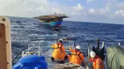 Quảng Ngãi giải cứu thành công 34 thuyền viên tàu cá gặp sự cố trên biển